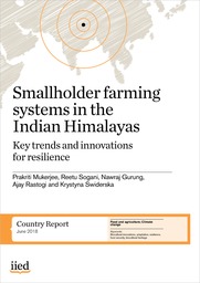Smallholder farming systems in the Indian Himalayas: key trends and innovations for resilience